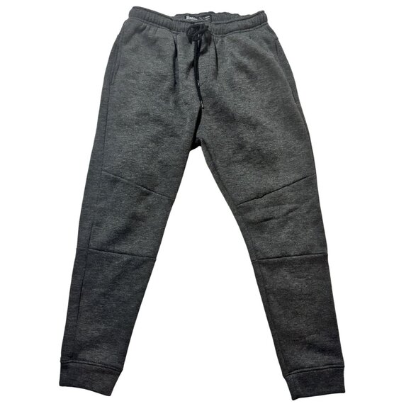 Brooklyn Cloth Mens Joggers L Elastic Waistband Casual Wear Charcoal Gray - Picture 1 of 7